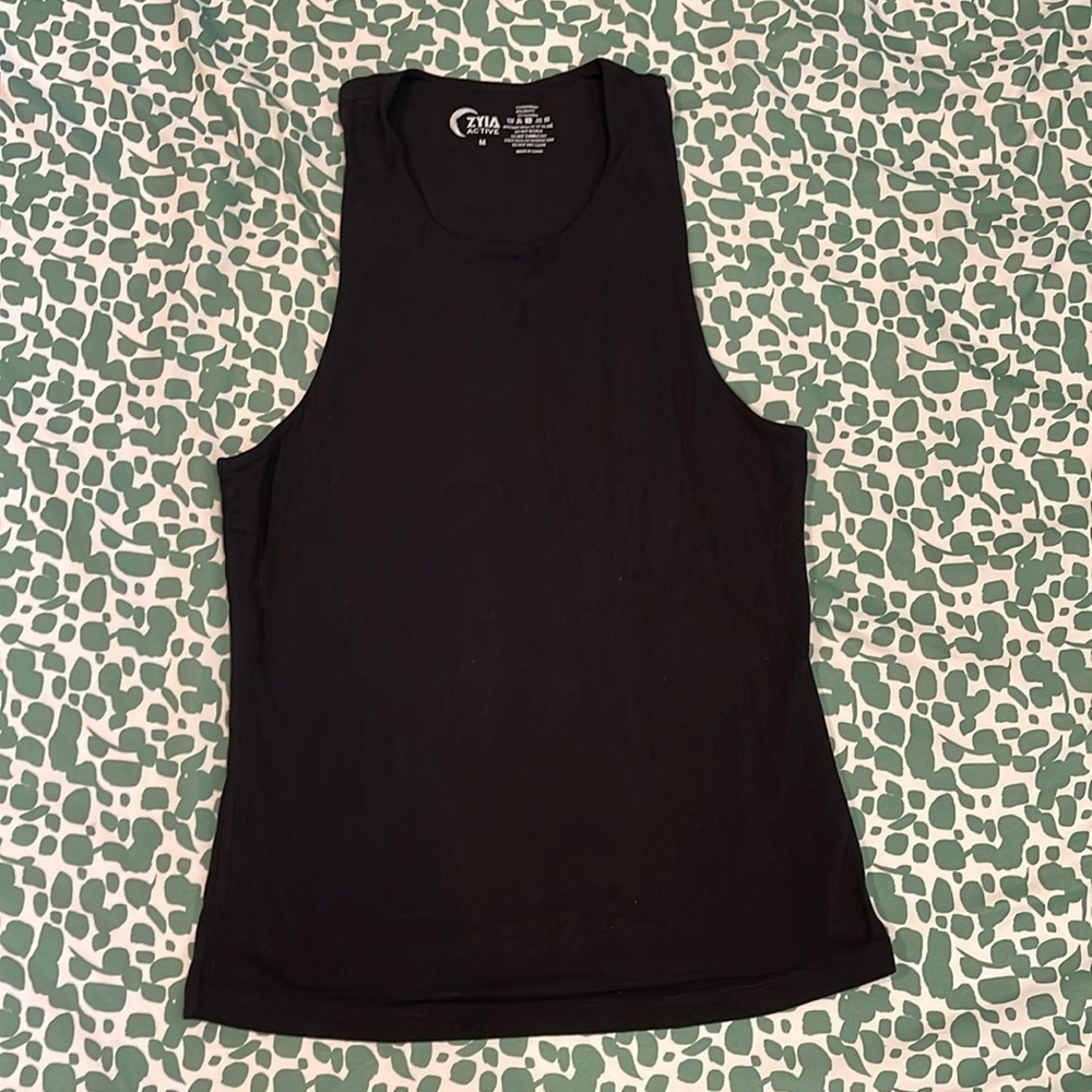 Zyia Black Kettle Moon Tank Top